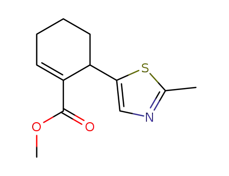 methyl 6-(2-methylthiazol-5-yl)cyclohex-1-enecarboxylate