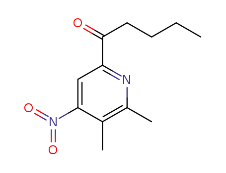 1-(5,6-dimethyl-4-nitropyridin-2-yl)pentan-1-one