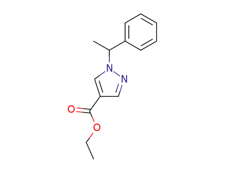 1-(1-phenylethyl)-1H-pyrazole-4-carboxylic acid ethyl ester