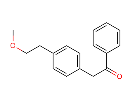 2-(4-(2-methoxyethyl)phenyl)-1-phenylethan-1-one