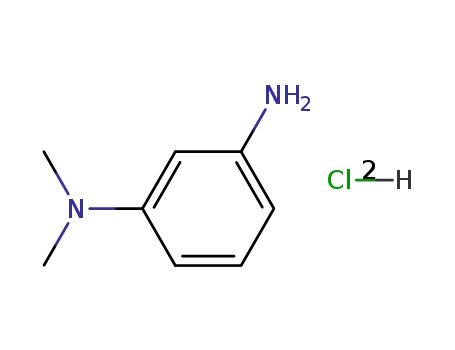 Molecular Structure of 3575-32-4 (N,N-DIMETHYL-M-PHENYLENEDIAMINE DIHYDROCHLORIDE)