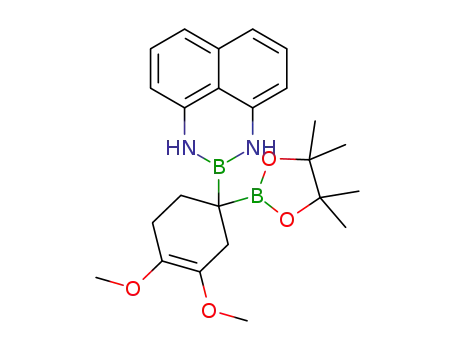 2-(3,4-dimethoxy-1-(4,4,5,5-tetramethyl-1,3,2-dioxaborolan-2-yl)cyclohex-3-en-1-yl)-2,3-dihydro-1H-naphtho[1,8-de][1,3,2]diazaborinine
