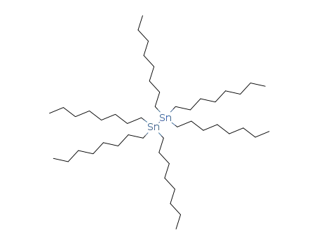 Molecular Structure of 21227-24-7 (Distannane, hexaoctyl-)