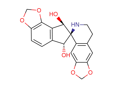 7,8,6',8'-tetrahydro-6H-(7'rN)-spiro[[1,3]dioxolo[4,5-g]isoquinoline-5,7'-indeno[4,5-d][1,3]dioxole]-6't,8'c-diol