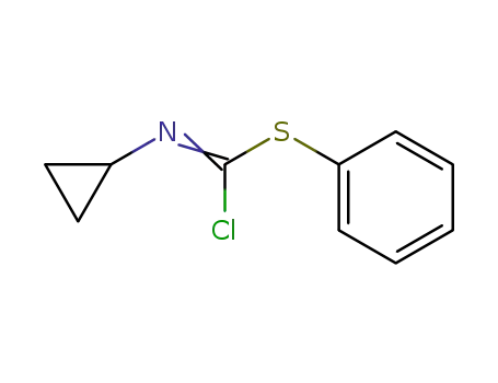 Phenyl N-cyclopropyliminochlorothioformate