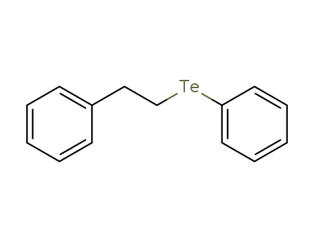 Molecular Structure of 81609-30-5 (Benzene, [(2-phenylethyl)telluro]-)