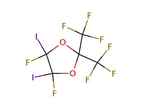 1,3-Dioxolane, 4,5-difluoro-4,5-diiodo-2,2-bis(trifluoromethyl)-