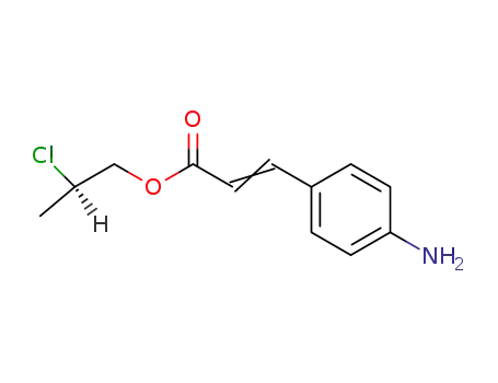 p-Aminozimtsaeure-R(-)-2-chlorpropylester