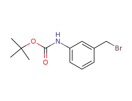 Molecular Structure of 118684-32-5 (tert-Butyl 3-(bromomethyl)phenylcarbamate)