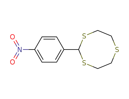 2-(4-nitrophenyl)-1,3,6-trithiacyclooctane