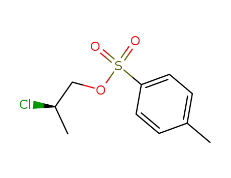 Molecular Structure of 113787-72-7 (1-Propanol, 2-chloro-, 4-methylbenzenesulfonate, (R)-)