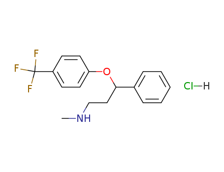 56296-78-7,Fluoxetine hydrochloride,Methyl[3-phenyl-3-[4-(trifluoromethyl)phenoxy]propyl]amine hydrochloride;