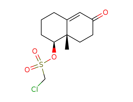 Chloro-methanesulfonic acid (1S,8aS)-8a-methyl-6-oxo-1,2,3,4,6,7,8,8a-octahydro-naphthalen-1-yl ester