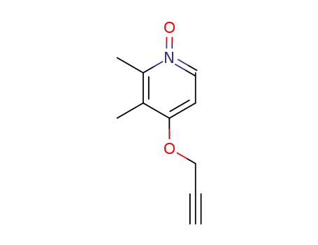 2,3-Dimethyl-4-prop-2-ynyloxy-pyridine 1-oxide