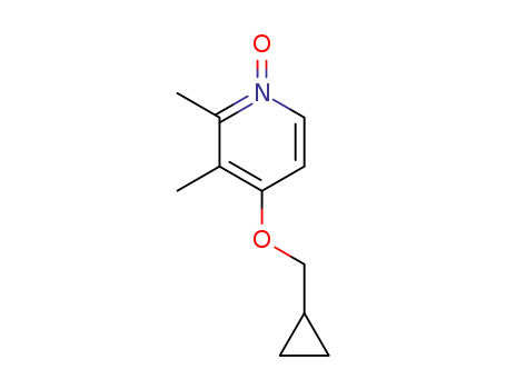 4-Cyclopropylmethoxy-2,3-dimethyl-pyridine 1-oxide