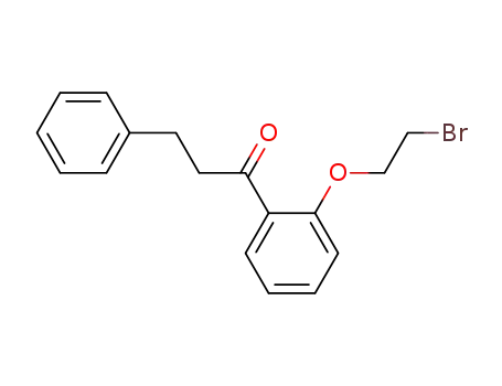 1-(2-(2-bromoethoxy)phenyl)-3-phenylpropan-1-one