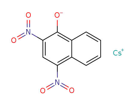 Caesium; 2,4-dinitro-naphthalen-1-olate