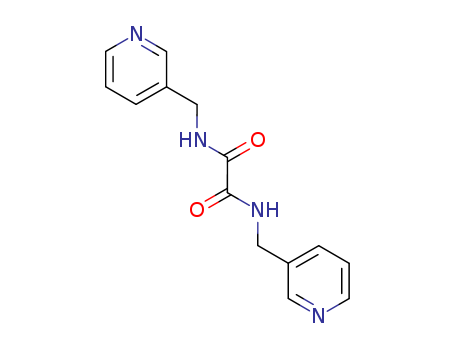 Molecular Structure of 196491-43-7 (Ethanediamide, N,N'-bis(3-pyridinylmethyl)-)