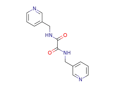 Molecular Structure of 196491-43-7 (Ethanediamide, N,N'-bis(3-pyridinylmethyl)-)