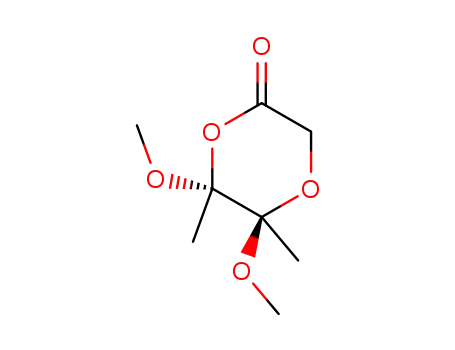 (+/-)-5,6-dimethoxy-5,6-dimethyl-[1,4]dioxane-2-one