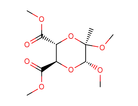 (2R,3R,5R,6R)-5,6-Dimethoxy-5-methyl-[1,4]dioxane-2,3-dicarboxylic acid dimethyl ester