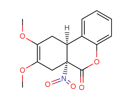 8,9-dimethoxy-6a-nitro-6a,7,10,10a-tetrahydro-6H-benzo[c]chromen-6-one
