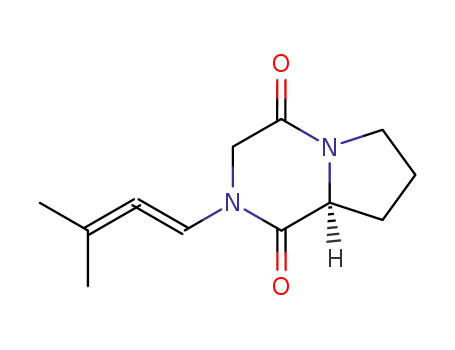 2-(3-methyl-buta-1,2-dienyl)-hexahydro-pyrrolo[1,2-a]pyrazine-1,4-dione