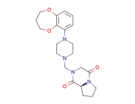 (S)-2-[[4-(3,4-dihydro-2H-1,5-benzodioxepin-6-yl)piperazin-1-yl]methyl]-1,4-dioxoperhydropyrrolo[1,2-a]pyrazine