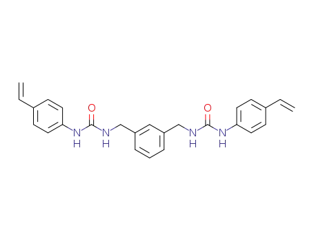 1,1’-(1,3-phenylenebis(methylene))bis(3-(4-vinylphenyl)urea)