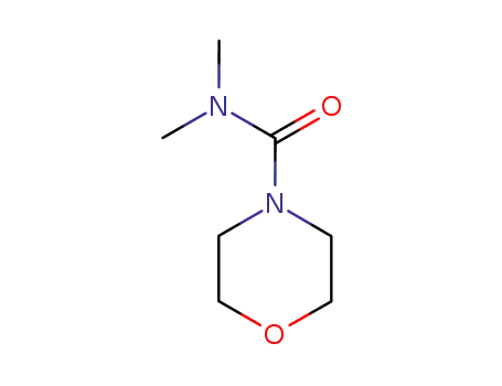 Molecular Structure of 38952-61-3 (N,N-DiMethylMorpholine-4-carboxaMide)