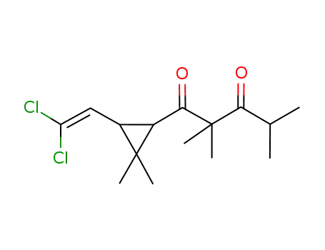 1-[3-(2,2-dichlorovinyl)-2,2-dimethylcyclopropyl]-2,2,4-trimethylpentane-1,3-dione