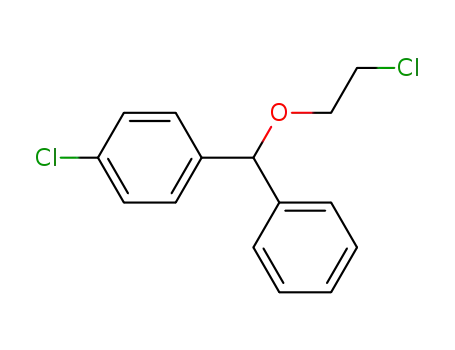 (4-chlorophenyl)phenylmethyl 2-chloroethyl ether