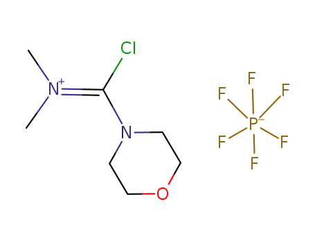 4-[(dimethylamino)chloromethylene]morpholin-4-iminium hexafluorophosphate