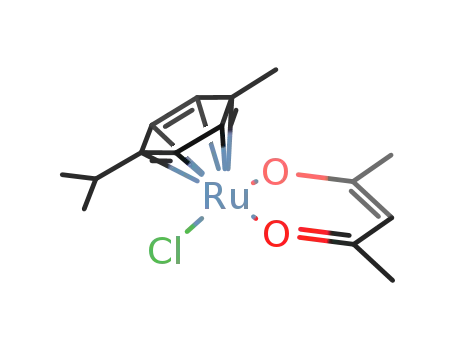 (η(6)-p-cymene)Ru(acac)Cl