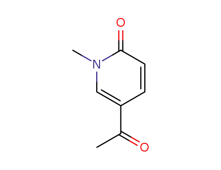 Molecular Structure of 1126-42-7 (2(1H)-Pyridinone, 5-acetyl-1-methyl-)