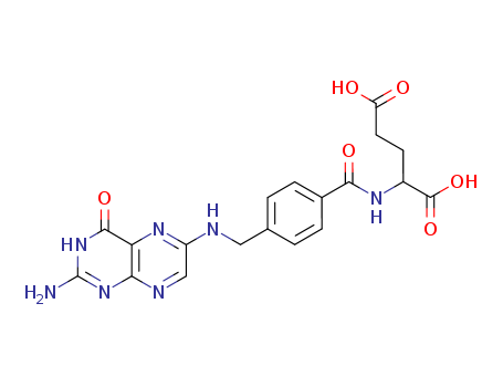 L-Glutamic acid,N-[4-[[(2-amino-1,4- dihydro-4-oxo-6-pteridinyl)amino]methyl]- benzoyl]-