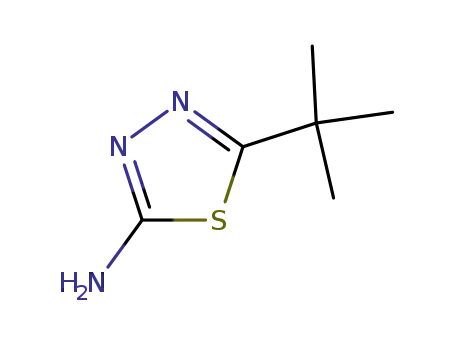 2-Amino-5-t-butyl-1,3,4-thiadiazole