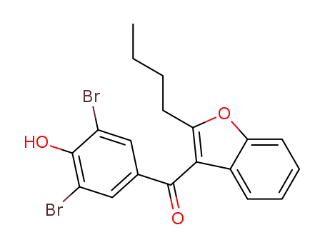 (2-butyl-benzofuran-3-yl)-(3,5-dibromo-4-hydroxy-phenyl)-methanone