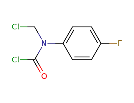 N-chloromethyl-N-(p-fluorophenyl)-carbamoyl chloride