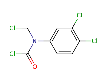 N-(3,4-dichlorophenyl)-N-chloromethylcarbamoyl chloride