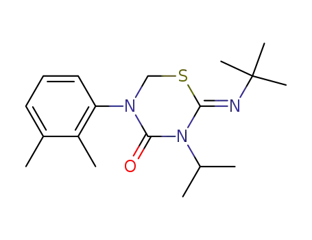 2-t-butylimino-3-isopropyl-5-(2,3-dimethylphenyl)-tetrahydro-1,3,5-thiadiazin-4-one
