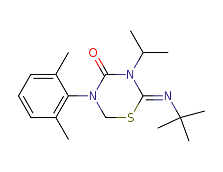 2-t-butylimino-3-isopropyl-5-(2,6-dimethylphenyl)tetrahydro-1,3,5-thiadiazin-4-one