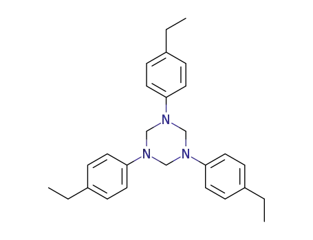 hexahydro-1,3,5-tris(p-ethylphenyl)-s-triazine
