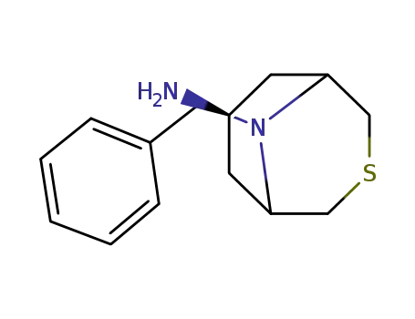 7β-amino-9-benzyl-9-aza-3-thiabicyclo[3.3.1]nonane