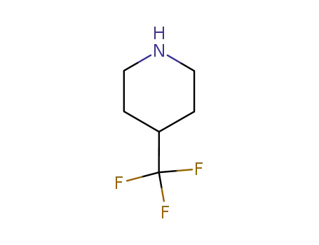 Molecular Structure of 657-36-3 (4-(Trifluoromethyl)piperidine)