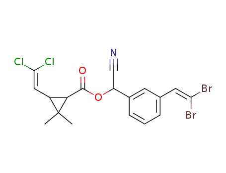 3-(2,2-Dibromovinyl)-α-cyanobenzyl 3-(2,2-dichlorovinyl)-2,2-dimethylcyclopropanecarboxylate