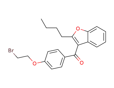 2-n-butyl-3-[4-(2-bromo-ethoxy)-benzoyl]-benzofuran