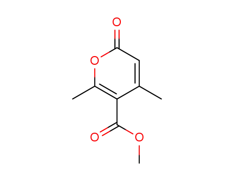 2H-Pyran-5-carboxylic acid, 4,6-dimethyl-2-oxo-, methyl ester