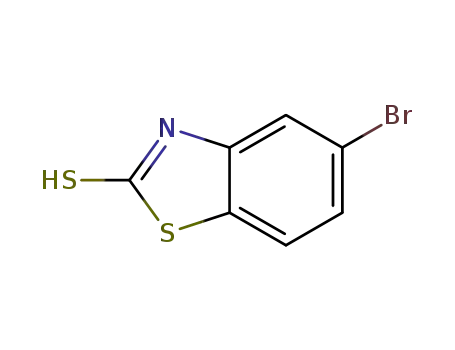 Molecular Structure of 71216-20-1 (5-Bromo-2-mercaptobenzothiazole)