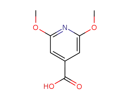 Molecular Structure of 6274-82-4 (2,6-Dimethoxyisonicotinic acid)